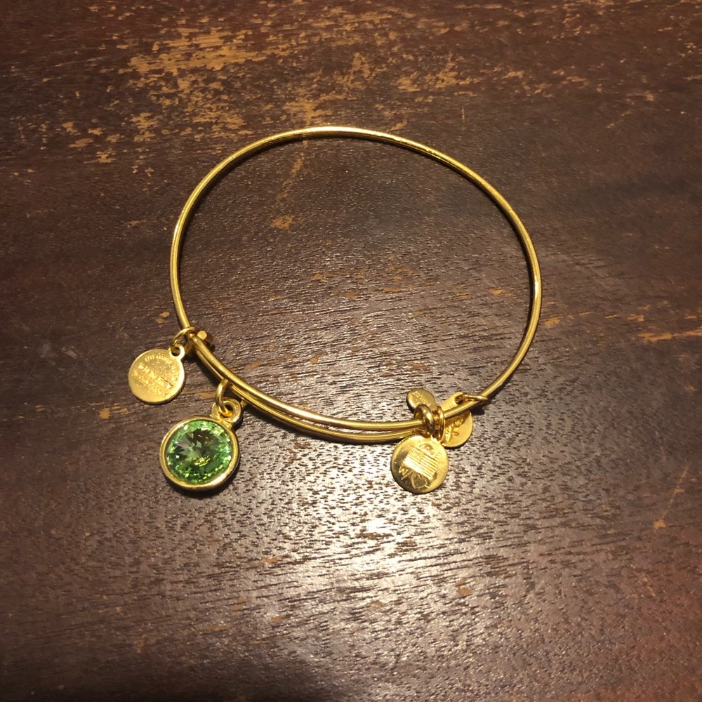 Alex and ani birthstone bracelet